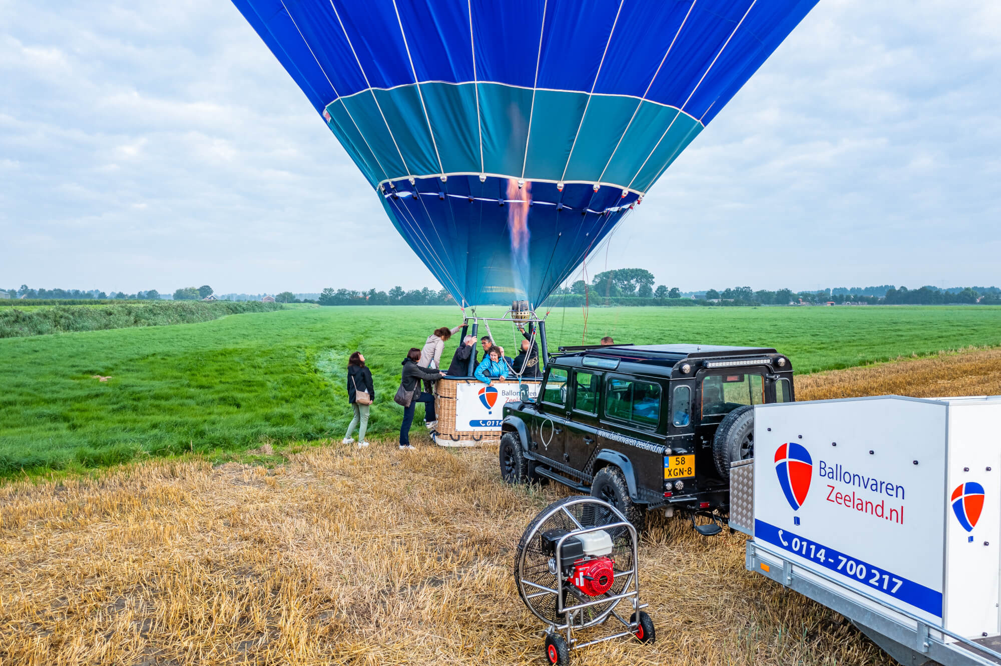 Wat kost een luchtballonvaart? Ballonvaren Zeeland