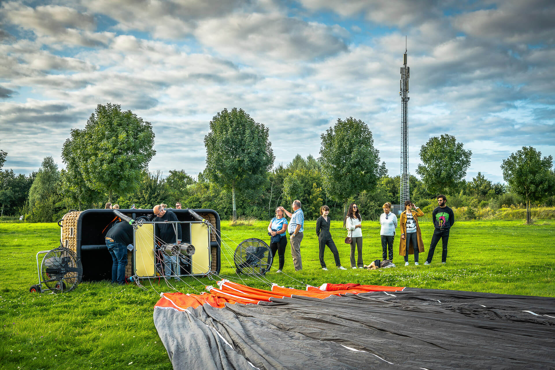 Reguliere vaart met 6 personen